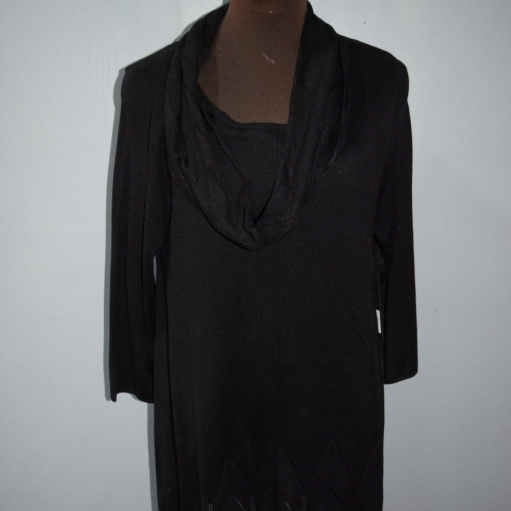 Lightweight Sweater w/ Scarf, NWT, XL